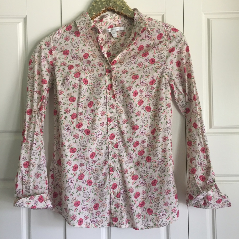 Floral Button Down Shirt